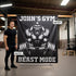 Personalized Gym Tapestry Beast Mode